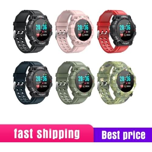2021 Men Women Sports Smart Watch FD68 Popular Waterproof Wristwatch Big Battery Long Standby Smartwatch FD68