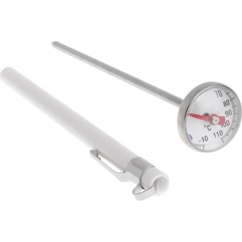 Food Meat Milk Coffee BBQ Thermometer Stainless Steel Home Kitchen Probe Useful