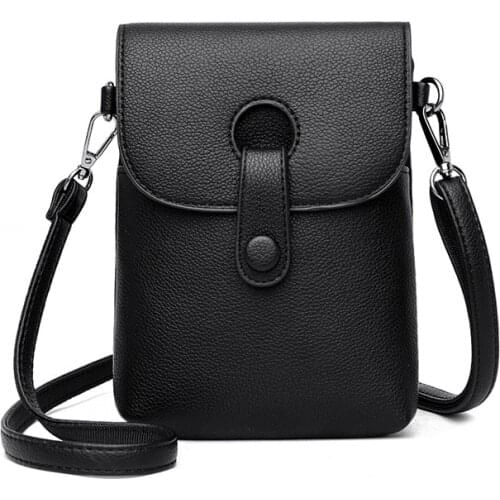Women Pu Leather Handbags Woman Large Capacity Shoulder bags Fashion Multifunctional Flap Crossbody Bags For Girls Phone Purse