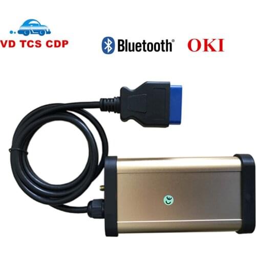 Gold VD TCS CDP with Bluetooth Function With OKI (M6636B OKI Chip) Best Quality OBDII OBD2 Scanner Interface Diagnostic Tools