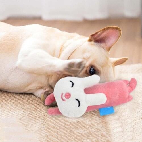 Pet Teeth Grinding Catnip Toys Interactive Plush Cat Toy Pet Kitten Chewing Vocal Toy Claws Thumb Bite Cat Mint