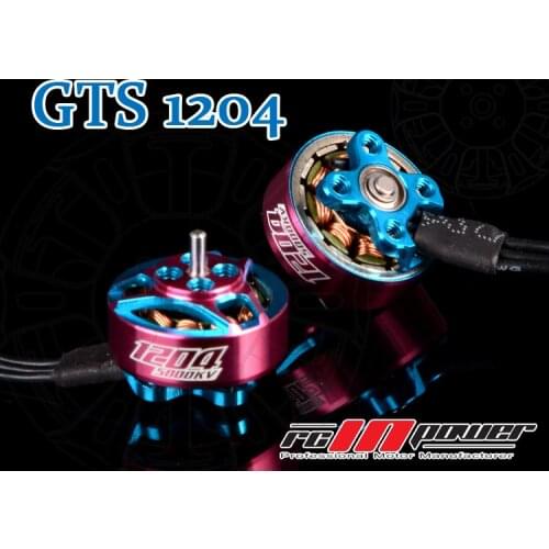 1pc RCINPOWER Brushless Motor GTS 1204 V2 5000KV 3-4S Motor for RC Drone FPV Model Multirotor Parts Accessories