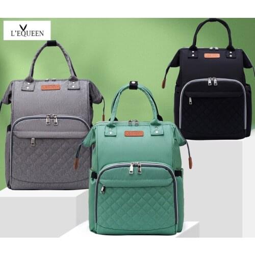 2021 Fashiable Baby Care Diaper Bag Backpack Multifunctional Waterproof Light Stroller Organizer Bag Comfortable for Traveling