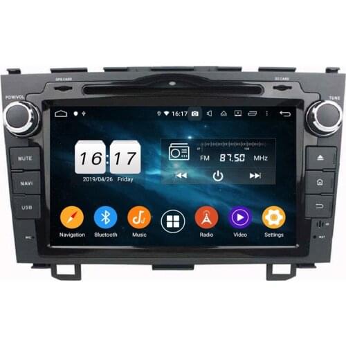 4gb+64gb px6 6-Core 2 din 8" Android 10 Car Radio DVD Player for Honda CR-V CR V 2006-2011 Bluetooth 5.0 WIFI CarPlay