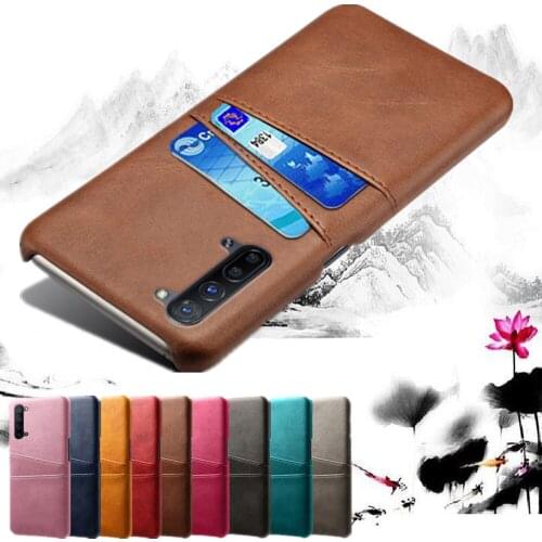 For OPPO Find X2 Lite Reno ACE 2 3 4 Pro Credit Card Vintage PU Leather Wallet Case For Oppo Find X2 Neo Realme 6 C11 X50 Pro