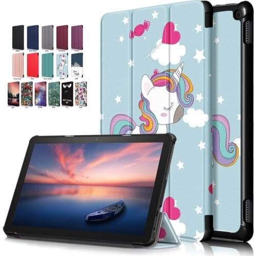 For Amazon FireHD10 Fire HD 10 Plus Case Folding Stand Magnetic Shell for Amazon Fire HD 10 2021 11th Gen Tablet Cover Kids