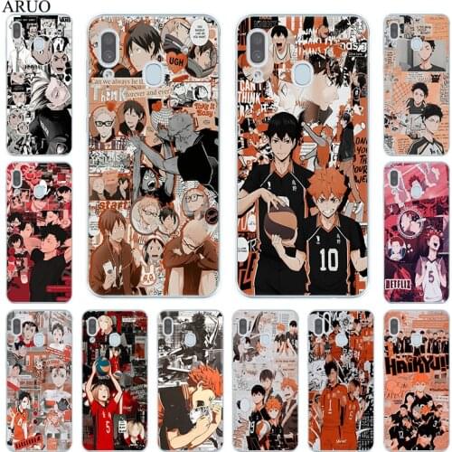 Anime Volleyball Haikyuu Comics Soft Phone Case for Samsung A51 A71 A41 A31 A32 A42 A21S A11 A50 A70 A42 A20 e A30 A12 A40 Cover