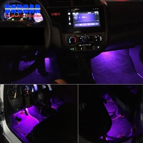 For Honda City 15-19 interior soles atmosphere lamps and lossless installation of footwell lamps atmosphere lamps