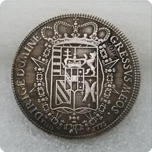 1775 Italian states FRANCESCONE(10 Paoli) COPY coin