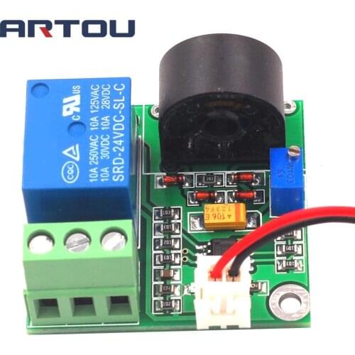 5V 12V 24V 0-5A AC Current Detection Sensor Module 5A Switch Output Sensor Module
