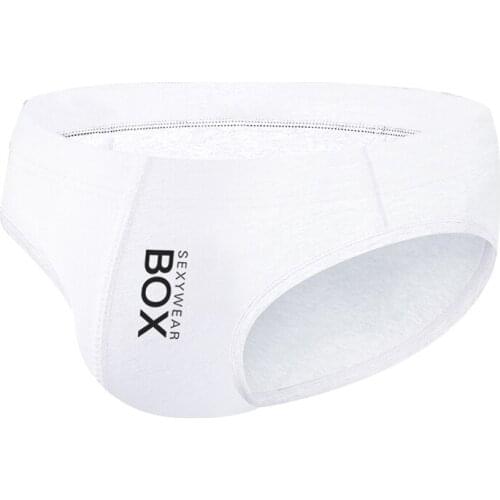 2020 Fashion Sexy Underwear Men Low-waist Cotton Breathable Comfortable Mans Briefs