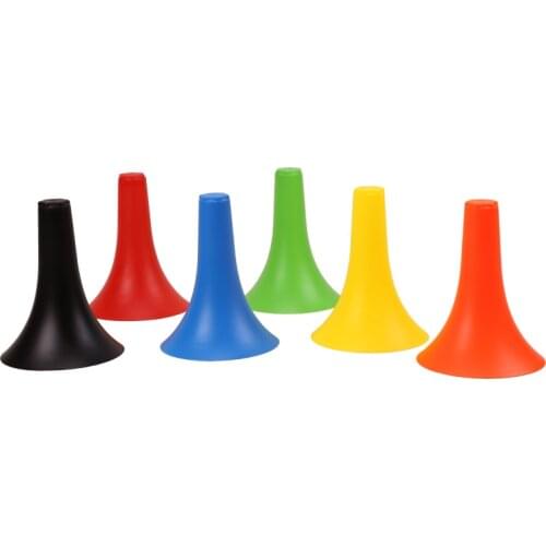 Factory wholesale 23cm horn marker bucket The latest 9-inch horn cone football training kit is equipped with a marker obstacle
