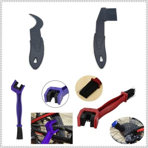 Motorcycle Bicycle Chain Gear Cleaning pitbike dirtbike Brush Scrubber Cleaner Tools Kits BIKE Bicycle accessories