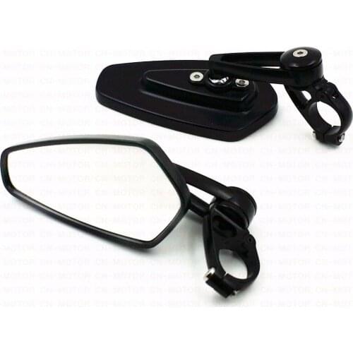 Universal CNC Barend Mirrors 7/8" Handlebar For Honda Kawasaki Suzuki Yamaha Street bike Sport bike Cafe Racer Chopper
