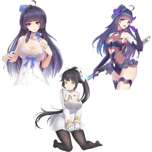 Three Ratels C490 Anime Vinyl Stickers Cartoon Decal wall stickers for girls home decoration accessories