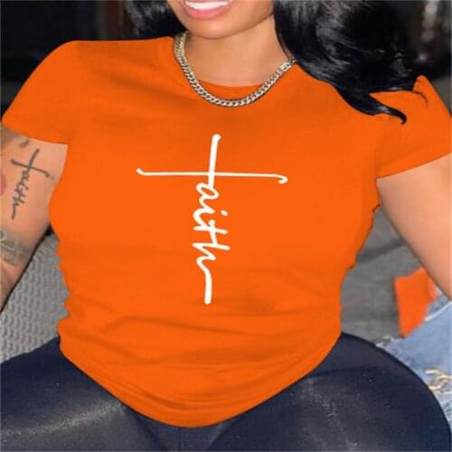 2021 New Women T-shirts Letters Printed Summer Casual Tee Harajuku Tops Short Sleeve Top Female T Shirt for Woman Clothing