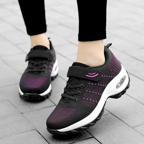 Women Running Shoes Breathable Casual Shoes Outdoor Light Weight Sports Shoes Casual Walking Sneakers Tenis Feminino Shoes