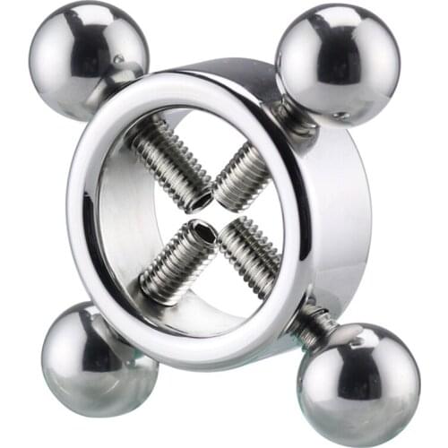 1 Pair Stainless Steel Nipple Clamps Metal Sex Toys Adult Game Bdsm Bondage Restraint Fetish Erotic Sex Products Erotic Shop