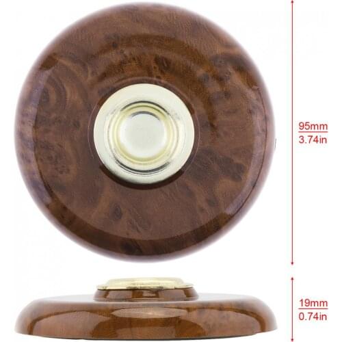 1 pcs Lip Pad Cello Instrument Accessories with Metal Eye Brown Cello Slip Mat Pin Stopper