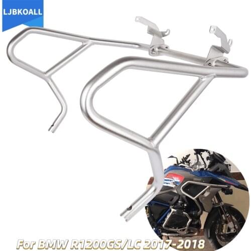 2018 R 1200 GS LC R1200 GS Accesssories Motorcycle Upper Engine Guard Highway Crash Bar Bumper Frame Slider for BMW R1200GS 2017