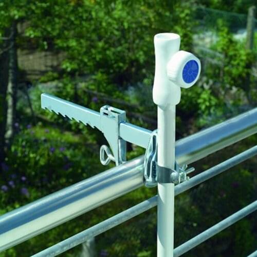 2021 New Umbrella Fixed Clip Durable Metal Heavy Duty Parasol Decking Fixing Clamp for Sun Shade For Home Garden Supply