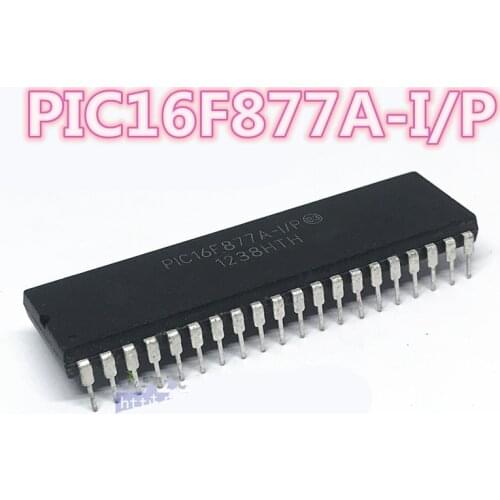 Free shipping: 5PCS-10PCS PIC16F877A-I/P PIC16F877A 16F877A-I/P 16F877A PIC16F877 16F877 DIP-40 8-bit microcontroller