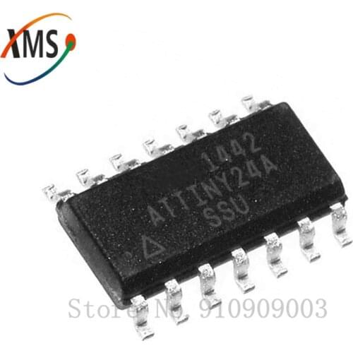 5pcs ATTINY24A-SSU SOP-14 ATTINY24 SOP14 ATTINY24A SOP 24A-SSU MCU chips
