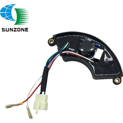 7KW Single Phase AVR Automatic Voltage Regulator For Generator Adjustable