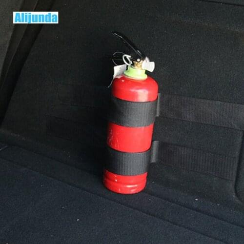 Car Tags Stickers Belts Car Body Storage Bag Magic Belts Car Styling Fire Extinguisher Bandage Stationary Belt Bracket Removals