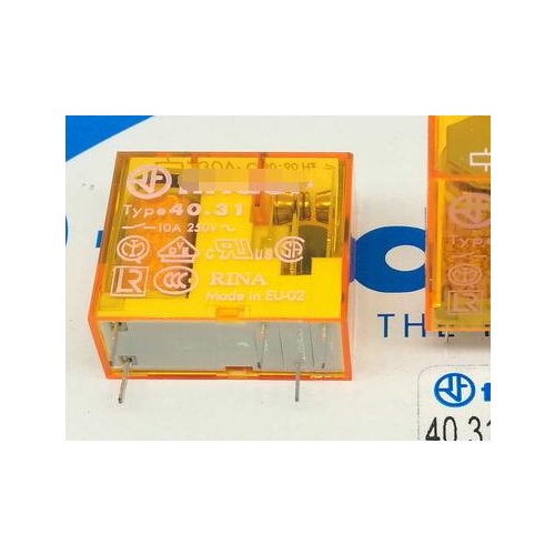 Free Shipping 2pcs/LOT 40.31.8.230.0000-230VAC10a Original Italian Intermediate Relay