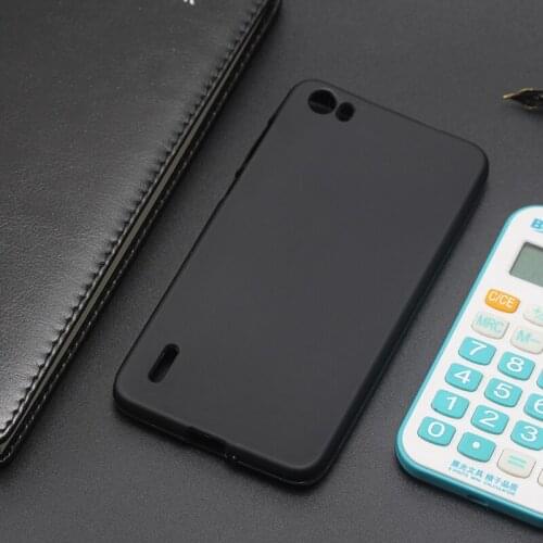 AMMYKI Frosted feel odorlesss Fine texture soft silicone quality Mobile phone cover 5.0'For huawei honor 6 case