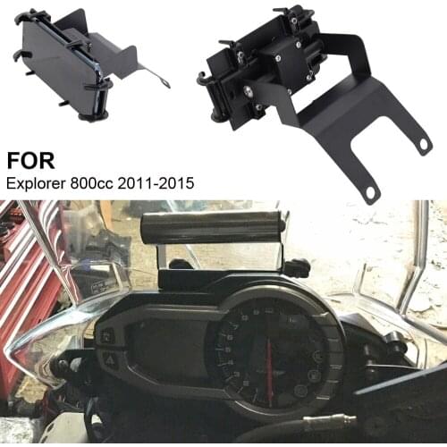 FOR Explorer Gen 1 NEW Motorcycle Accessories GPS Mount Stand Holder Phone Navigation Plate Bracket Gen1