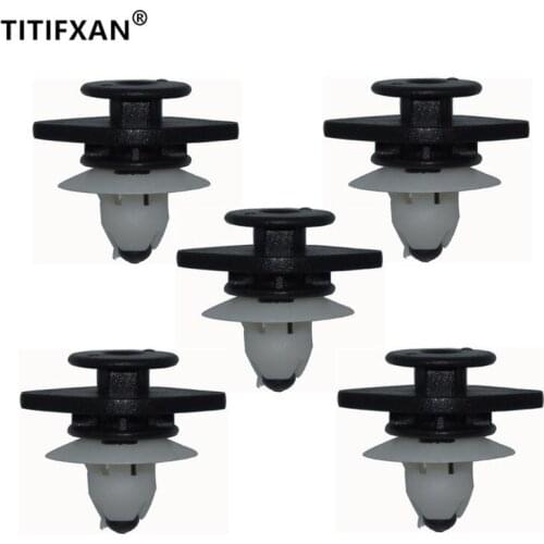 For Volvo S40 S60 S80 XC90 XCV60 Car Bottom Large Side Skirt Surrounded Buckle Clips Foot Pedal Plastic Fastener