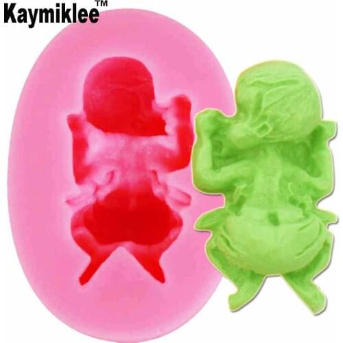 M785 Sleeping Baby Silicone Soap Mold Fondant Mould Cake Decorating Tools Candy Jelly Jello Chocolate Gumpaste,Sugarcraft Mold