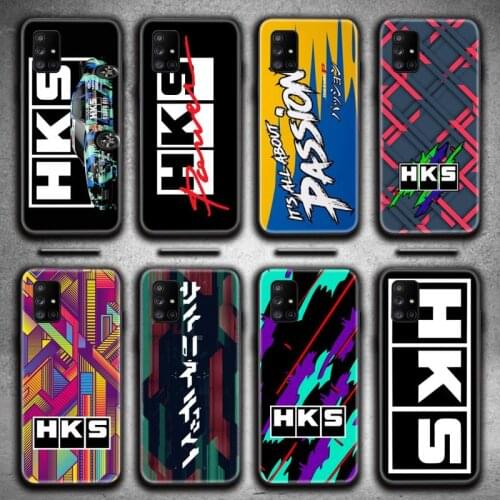 HKS Japan Cool Phone Case For Samsung Galaxy A21S A01 A11 A31 A81 A10 A20E A30 A40 A50 A70 A80 A71 A51
