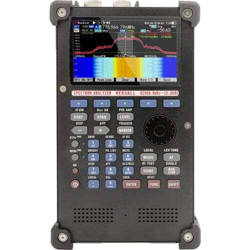 Best Original KC908 spectrum analyzer scanning Real-time 10.8 GHz wide-band sweep receiver Simple signal generator GNURadio