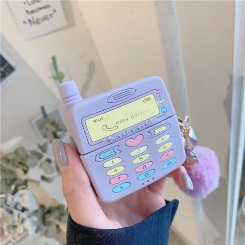 Cute 3D Earphone Case for Airpods Pro Case for Apple Airpods 1 2 3 Kawaii Wireless Earphone Headset Soft Silicone Cover Kid Girl