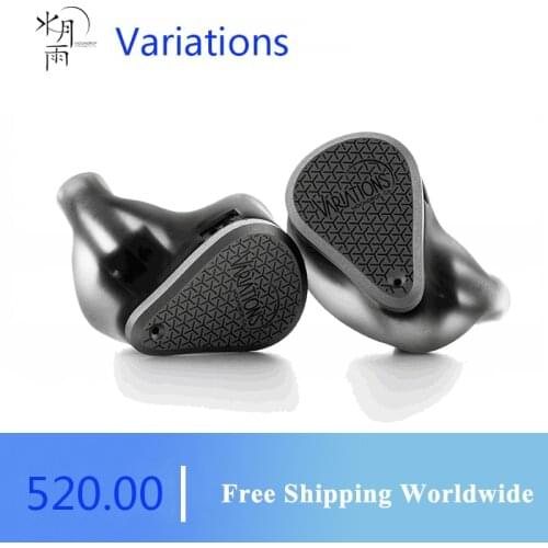 MoonDrop Variations 2021 flagship In-Ear Earphones 2EST+2BA+DD Earbuds Tribrid IEMs with Detachable Cable