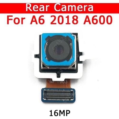 Original Rear Back Camera For Samsung Galaxy A6 2018 A600 Main Camera Module Mobile Phone Accessories Replacement Spare Parts