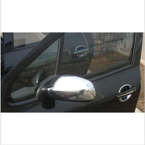 FIT FOR PEUGEOT 307 2004 To 2012 CC SW 407 DOOR SIDE WING MIRROR CHROME COVER REAR VIEW CAP ACCESSORIES 2pcs/set