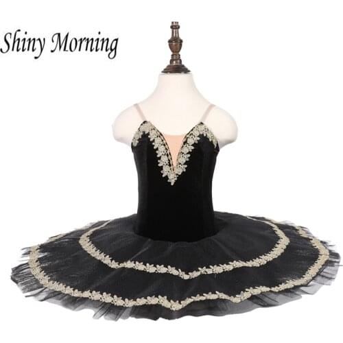 Adult Professional Ballet Tutu black Women Nutcracker 18085 Platter Pancake Ballet Tutu Dress Ballet Stage Costume adult