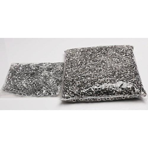 Factory Direct 5mm Rose gold copper metal eyelet buttons Shoes clothes accessory handbag findings Plating, painting