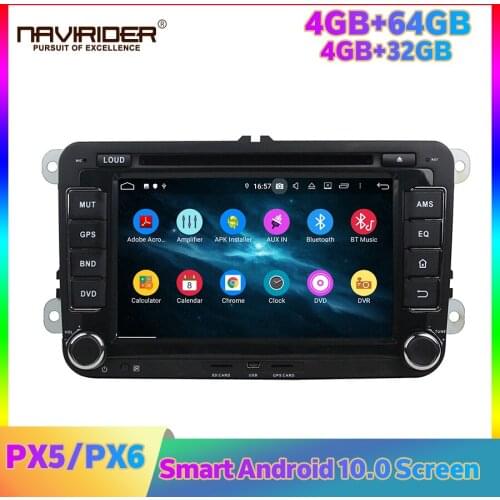 PX5 For VW CC Passat Tiguan Touran Jetta Seat Polo Golf Skoda Navi GPS Car 2 Din Android Radio Multimedia Player Autoradio