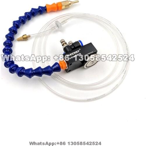 Magnetic Base CNC Machine Sprayer, Oil Mist Lubrication CNC Engraving Router Coolant Sprayer, Oil Mist Sprayer