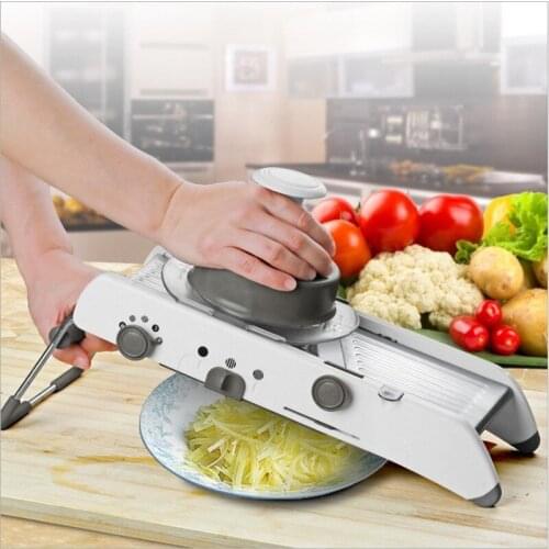 Manual Grater For Vegetables Multifunction Cucumber Cutter Adjustable Stainless Steel Blade Kitchen Gadgets Potato Peeler Tools