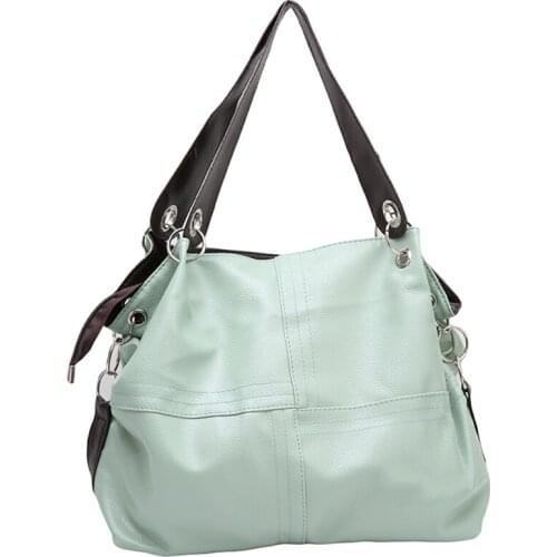 Vintage Womens Casual Soft PU Leather Handbag Tote Trendy Shoulder Bags Cross Body Bag 4 Colors New Arrival 868520