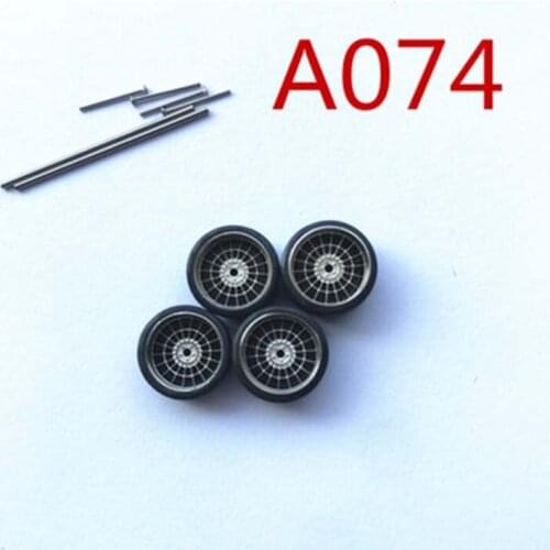 1/64 precision alloy die-casting car model parts modified wheels metal rubber tire car model accessories multi-type wheels