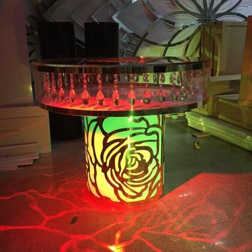 2021 Special New Model Wedding Cake Table With Led Light