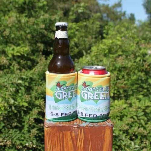 300pcs/lot Sublimated Coolers Neoprene Wedding Gift Customize Promotional Beer Can Cover Drink Sleeve Stubby Holders Australia