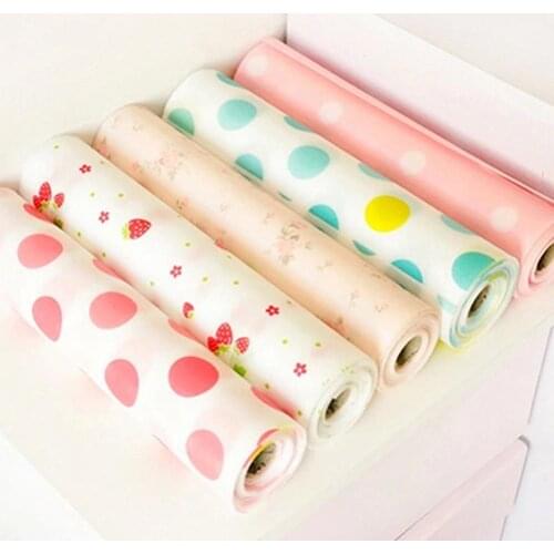 300cm Drawer Mat Eco-friendly Contact Paper Cabinet Liner Moisture-proof Waterproof Dust Proof Kitchen Table Shelf Liner Pad